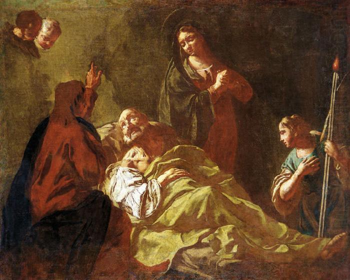 Giovanni Battista Piazzetta Death of Joseph china oil painting image